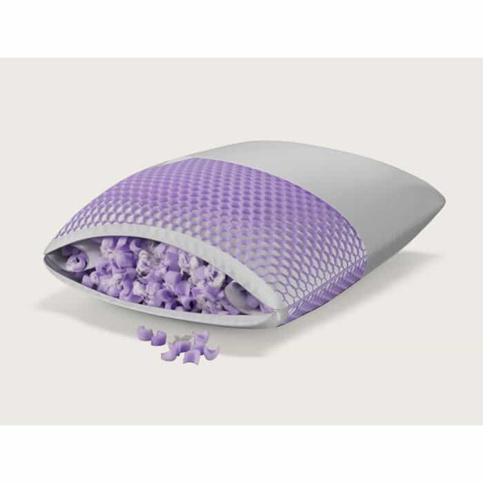 Purple Freeform Standard Pillow