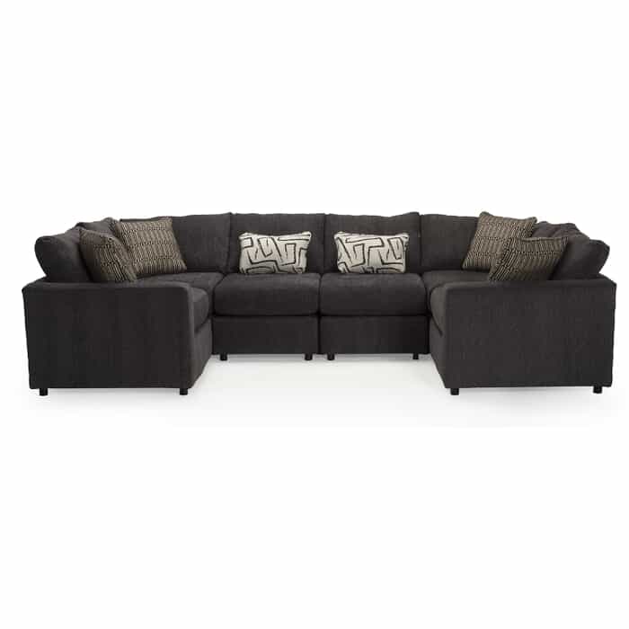 Ebony 6-Pc. Sectional