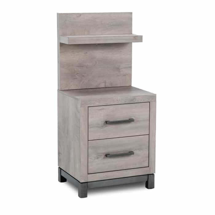Itasca II Nightstand w/ Wall Panel