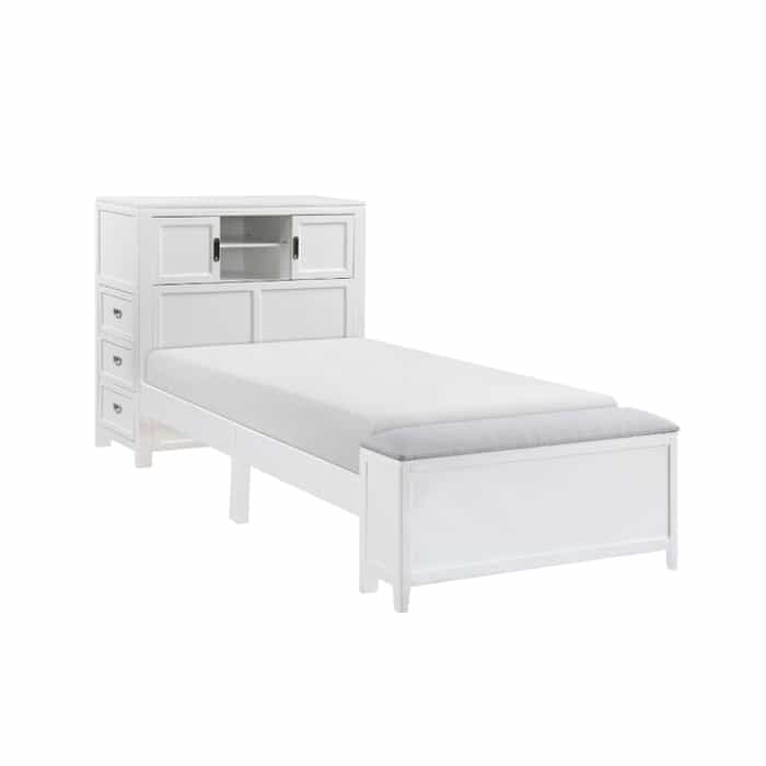 Swiss Twin Storage Bed W/ Desk