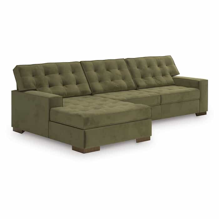 Olive 2-Pc. Sectional